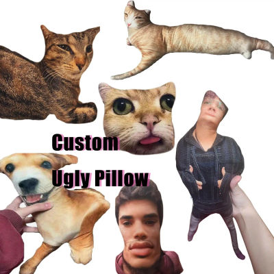 Almohada Personalizada para Mascotas - Almohada Divertida y Bonita con Diseño Abstracto Personalizado para Perros y Gatos - Sin Bordes Blancos, Animales de Peluche de tu Mascota