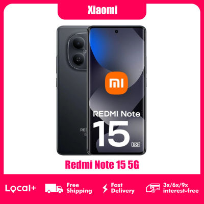 Xiaomi Redmi Note 15 5G 8GB 256GB Pantalla AMOLED FHD+ de 6.77" Snapdragon 6 Gen 3 Cámara de 108MP Batería de 5520mAh sin cargador