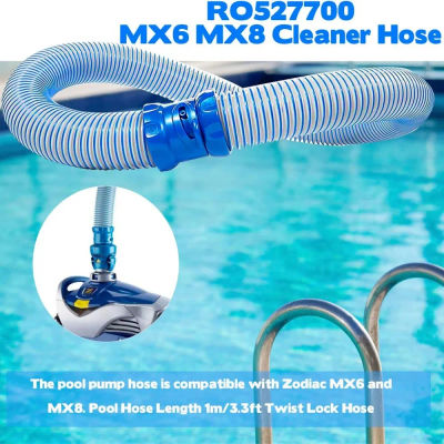 Manguera de bloqueo giratorio para aspiradora de piscina, manguera limpiadora de piscinas para Zodiac MX8 Mx6 X7 T3 T5, manguera de bloqueo giratorio para limpiador de piscinas