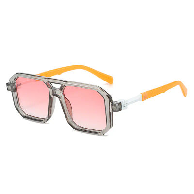 Gafas de sol Punk para hombre, gafas de sol cuadradas de diseñador de marca UV400, gafas de sol geniales a la moda para mujer