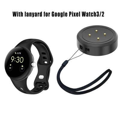 Con cordón para Google Pixel Watch3/2 USB cargador de reloj inteligente cargador de repuesto base de carga Google