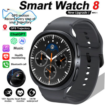 2026 nuevo reloj inteligente para hombres 8 GPS 1,46 pulgadas AMOLED rastreador deportivo de salud ritmo cardíaco NFC Bluetooth llamada impermeable Smartwatch