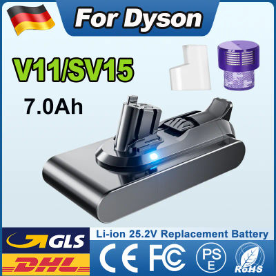 Para Dyson V11 batería 25,2 V 7000mAh aspiradora batería recargable para Dyson V11 serie Absolute Animal Fluffy SV15 SV16