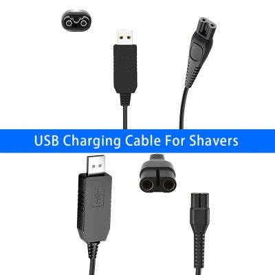 Cargador USB para Afeitadora eléctrica Philips Series 3000 5000 7000 9000/Oneblade QP2520 QP2620 RQ320 RQ328 RQ330 RQ331 RQ338, 1 ud.