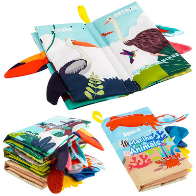 Libros de juguete para bebés, libros para bebés de 0 a 6 meses, 3 libros suaves arrugados de tela táctil y sensación, juguetes para bebés recién nacidos de 0-3-6-12-18 meses