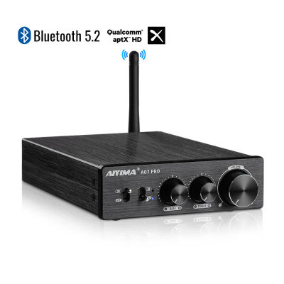 AIYIMA Audio TPA3255 amplificador de potencia para el hogar Bluetooth A07 PRO A07 amplificador 2,0 amplificadores de altavoz estéreo HiFi 300Wx2 Clase D Amp