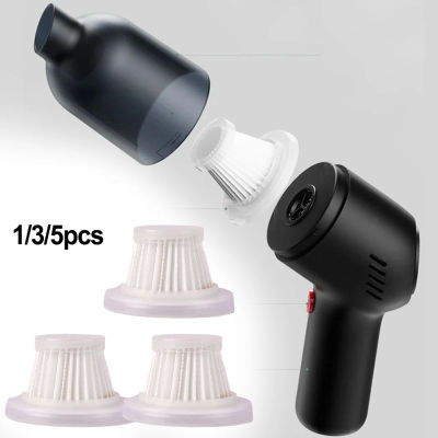 Filtro para aspiradora de mano de coche, filtro de repuesto, aspirador de escritorio inalámbrico, portátil, Compatible con inalámbrico, lavable