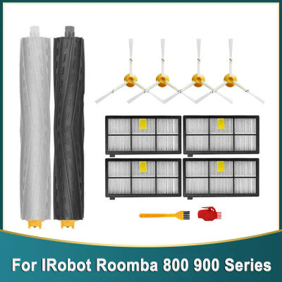 Para IRobot Roomba 800 980 990 900 896 886 870 865 866 serie filtro HEPA cepillo de rodillo lateral aspiradoras piezas de repuesto