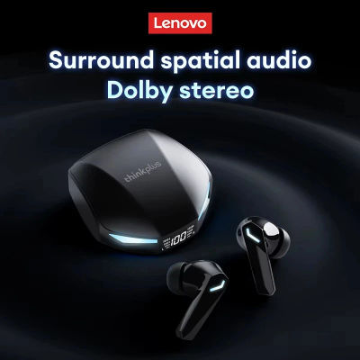 Lenovo XT53 actualización inalámbrica Bluetooth 5,4 auriculares Ultra larga resistencia baja latencia auriculares para juegos pantalla Digital LED auriculares