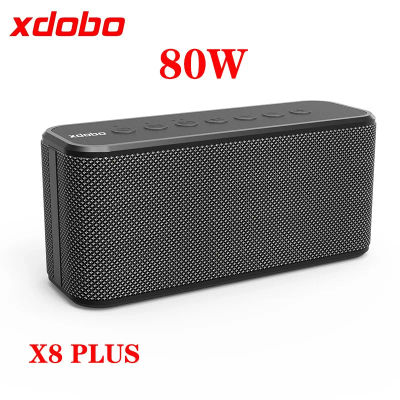 El altavoz Bluetooth portátil de alta potencia de 80 W XDOBO X8 Plus admite reproducción de disco AUX/U/tarjeta TF.