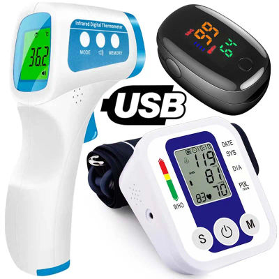 Tonómetro de presión automático médico, tensiómetro, medidor de pulso de ritmo cardíaco, Monitor de presión arterial de brazo Digital saludable, manguito