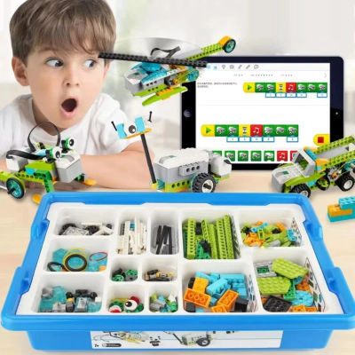 We.Do 2,0 juego central Robot de programación 45300 bloques de construcción electrónicos DIY juguetes educativos de alta tecnología regalo para niños