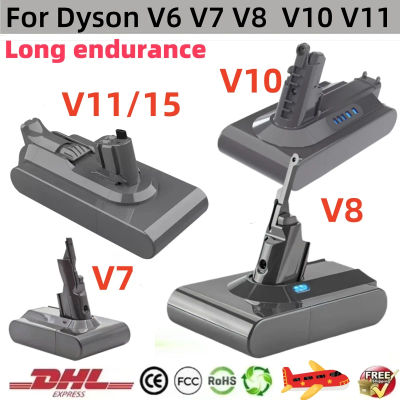 Batería recargable para aspiradora Dyson V6 V7 V8 V10 V11 V15 Series SV07 DC62 DC58 DC31 Absolute Fluffy
