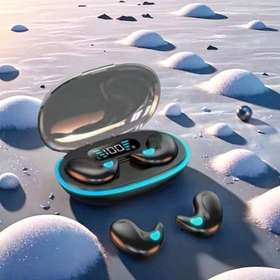 Auriculares X55 para dormir, miniauriculares inalámbricos para el trabajo, TWS, Bluetooth, estéreo, oculto, con micrófono, llamada HD, resistentes al agua