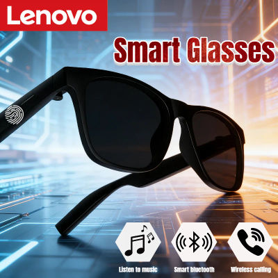 Gafas Inteligentes Lenovo con Control Remoto, Grabación Táctil, Traductor, Asistente de Voz, Llamadas Inalámbricas, Gafas Bluetooth para Adultos
