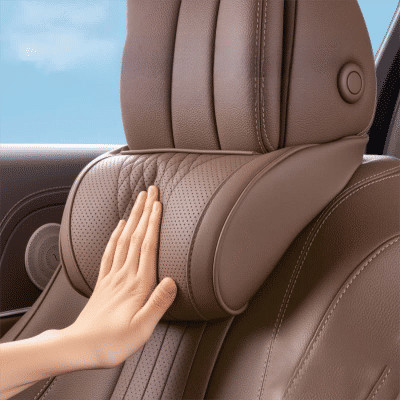 TazerApex Reposacabezas Universal para Asiento de Coche, Almohada 3D para Viaje, Protección para el Cuello, Suave y Cómoda, Accesorios para Coche