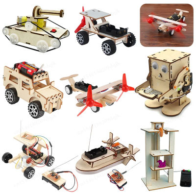 Robot de madera DIY para comer monedas, modelo de invención, enseñanza, aprendizaje, proyecto STEM para estudiantes, niños, Kit de ensamblaje de experimentos científicos
