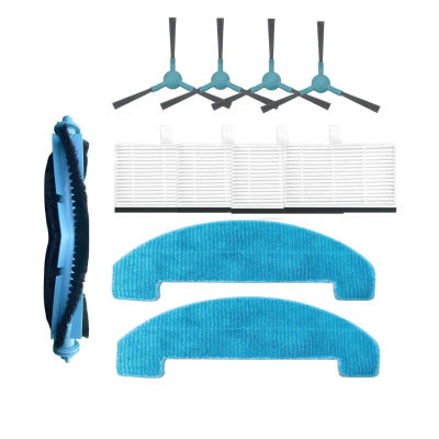Repuestos Compatibles para Aspiradora Cecotec Conga 7690 Immortal Max: Rodillo Principal, Cepillo Lateral, Filtro HEPA, Paño de Limpieza, Bolsa para Polvo y Accesorios
