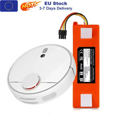 Batería de Repuesto Original BRR-2P4S-5200D para XIAOMI 1S 1ST Roborock SDJQR01RR Robot Aspirador y Fregasuelos 5200mAh
