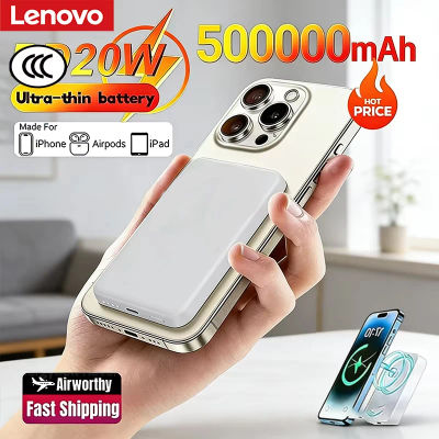 Banco de Energía Portátil Magnético VIVO de 500000mAh, Cargador Rápido Inalámbrico PD de 22.5W, Batería Auxiliar Magsafe para Xiaomi iPhone