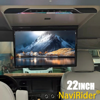 Monitor de techo universal R 22" para TV, reproductor multimedia de video para coche, monitor de techo Android con HDMI para Maxus V90 RV Vanlife