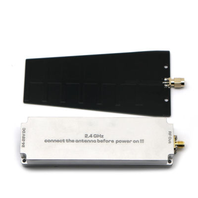 Módulo Generador de Señal RF VCO de 2.4 GHz y 10 W con Bluetooth y WiFi + Antena para Auriculares BT de 2.4 GHz, Altavoces, Cámaras WiFi