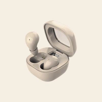 Auriculares Invisibles SK19 Mini TWS, Auriculares Bluetooth 5.3 Inalámbricos, Sonido Estéreo HIFI, Reducción de Ruido, Micrófono Incorporado