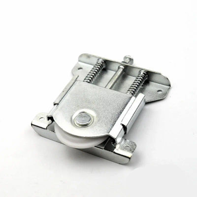 Puerta corredera de armario pesado, rueda móvil superior e inferior, polea colgante, puerta de muebles, puerta de armario, accesorios de pista de rodillo