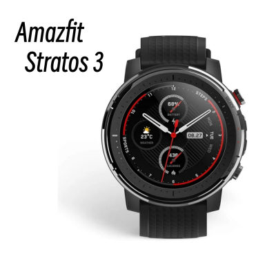Reloj inteligente Amazfit Stratos 3 para hombres, reloj inteligente con GPS, Bluetooth y pantalla resistente al agua 5ATM, máquina de restauración