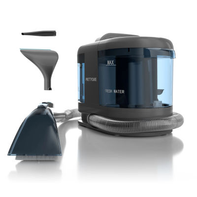PrettyCare-aspiradora inalámbrica PC808 para alfombras y puntos, manguera de 1,4 m, aspiradora de tela de 30 minutos con pulverizador húmedo para sofá y coche