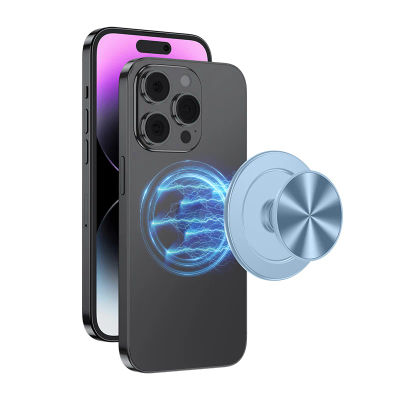 PopsoGrip para Magsafe soporte de agarre de teléfono para IPhone 16/15/14/13 toma de teléfono magnética GripTok soporte de anillo de teléfono plegable