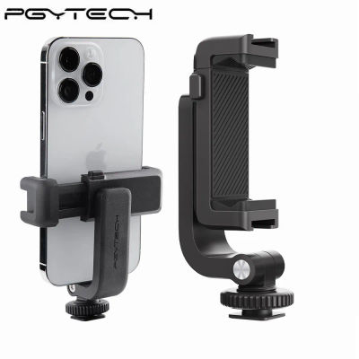 PGYTECH-Soporte de teléfono con zapata fría para trípode de escritorio pequeño, palo de Selfie para cámara SLR DSLR y teléfono inteligente