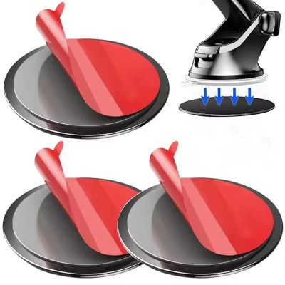 Pegatina para teléfono móvil, pegatina adhesiva con ventosa para coche, Base de almohadilla de disco para GPS, soporte para teléfono móvil, soporte para cámara