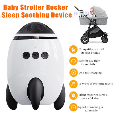 Dispositivo Portátil para Calmar Bebés, Multifuncional, Inalámbrico, Bluetooth, Ayuda para Dormir con Vibración, Música Relajante y Sonido Blanco