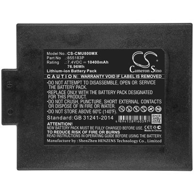 Cameron Sino 10400mAh batería para Monitor de pacientes CONTEC CMS8000 ICU 855183P