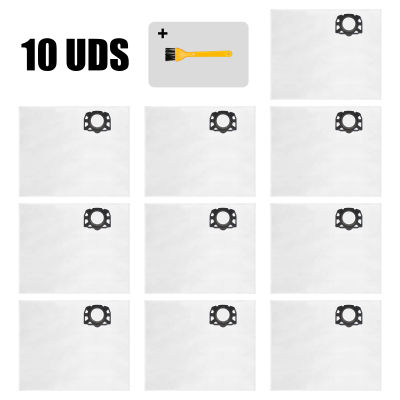 Bolsas de aspiradora compatibles con Kärcher 2.863-314.0 bolsas de filtro de lana KFI 357 bolsas de repuesto WD2 Plus WD 2-18 WD3 WD3