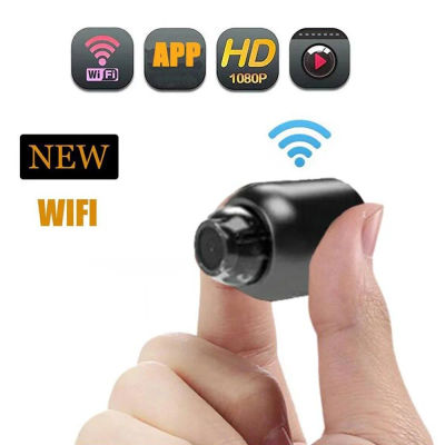 Mini cámara WiFi HD de 1080P, vigilancia de seguridad interior, Monitor de bebé, videocámara de visión nocturna, cámara IP, grabadora de Audio y vídeo