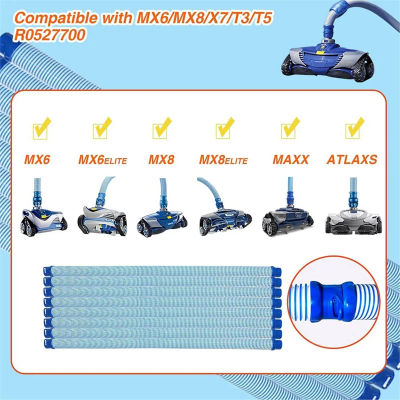 REST Paquete de 5 Mangueras de Repuesto para Aspiradora de Piscina de 39 Pulgadas R0527700, Compatibles con Zodiac MX6 MX8 T3 T5 X7, Manguera de Limpieza con Cierre Giratorio