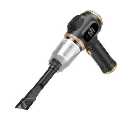 BELIBUY Aspirador y soplador de automóvil 2 en 1, succión de alta potencia para limpiar asientos/alfombrillas/polvo de maletero, portátil