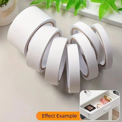 1 rollo de cinta de borde de 10 m/393,7 pulgadas para reparación de bordes de muebles y mesas, cinta de borde autoadhesiva para decoración de gabinetes.