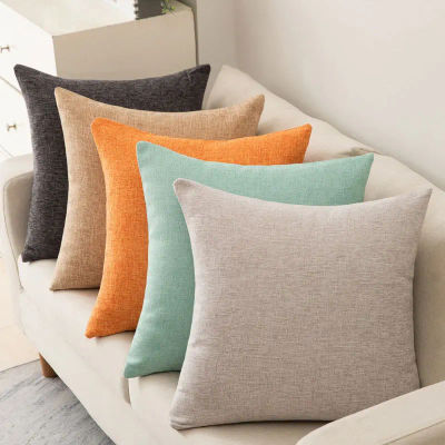 Fundas de cojín cuadradas decorativas, funda de almohada de chenilla súper suave para granja, otoño, sala de estar, dormitorio, sofá