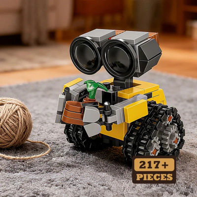 Bloques de Construcción MOC del Robot Wall-E, Más de 200 Piezas, Modelo de Ladrillos para Armar, Juguetes Creativos para Niños y Adultos