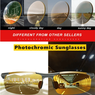 Gafas de visión nocturna antideslumbrantes para conducir, gafas de sol polarizadas para hombres, gafas fotocromáticas para conductor, gafas zonnebril heren