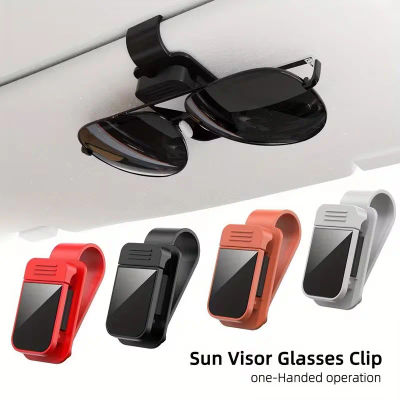 Clip para Visera de Coche, Soporte para Gafas de Sol, Colgador Estable para Gafas, Organizador de Tarjetas y Boletos, Clip de Almacenamiento Interior, Accesorios para Coche