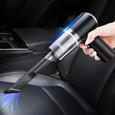 Aspiradora combinada de succión y soplado integrada 3 en 1, aspiradora doméstica con carga USB para coche pequeño