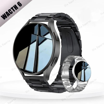 2025 nuevas llamadas Bluetooth reloj inteligente 6 Pro 1,32 pulgadas 240*280 esferas personalizadas deporte hombres y mujeres Monitor de salud Smartwatch para hombre