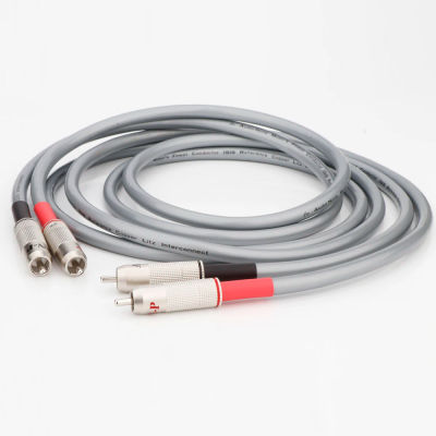 Cable de altavoz de referencia de nota de Audio HIFI de alta gama ISIS plateado 99.9999% Cable de señal de Audio RCA/XLR para amplificador de altavoz