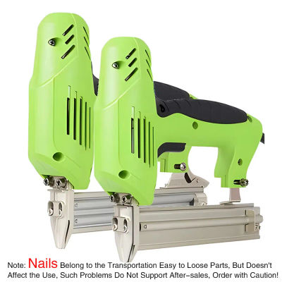 Pistola de clavos eléctrica, grapadora, herramientas de carpintería, grapadora de clavos de 220V, grapadora de muebles, tacker de marco, herramienta de mano DIY