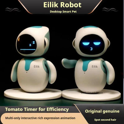 Robot inteligente Eilik Original, automatización electrónica, Robot Ai, interacción emocional, modo Vocal múltiple, bonito regalo azul y rosa