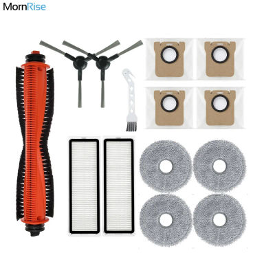 Piezas de repuesto para Robot aspirador, accesorios para Xiaomi X20 Max D109GL, cepillo principal antienredos, bolsas de polvo, filtro, almohadillas para mopa